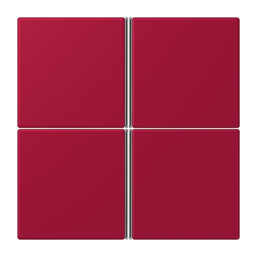 Tastafdekking F40 4-voudig compleet LC32100 KNX