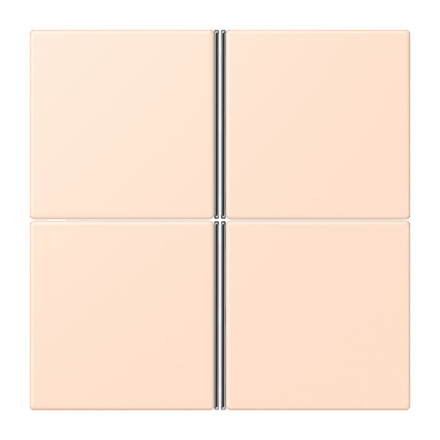 Tastafdekking F40 4-voudig compleet LC32091 KNX