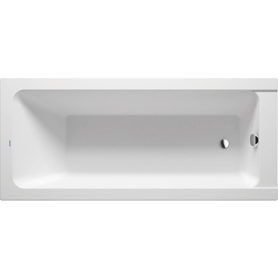 D-Code 4-H ligbad 1700x750x420mm wit acryl zonder badpoten