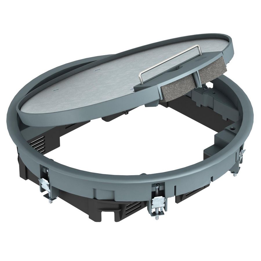 Inbouweenheid voor universele montage Ø294x66 grijs