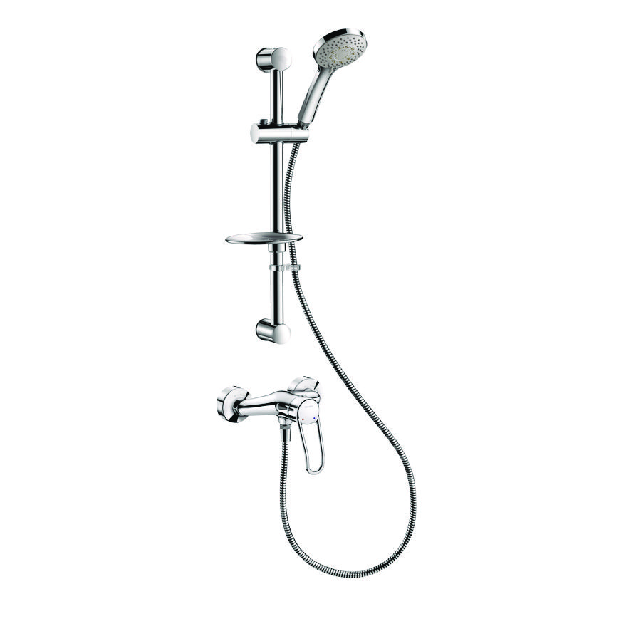 Doucheset met 2539 mechanische mengkraan S/C-koppeling