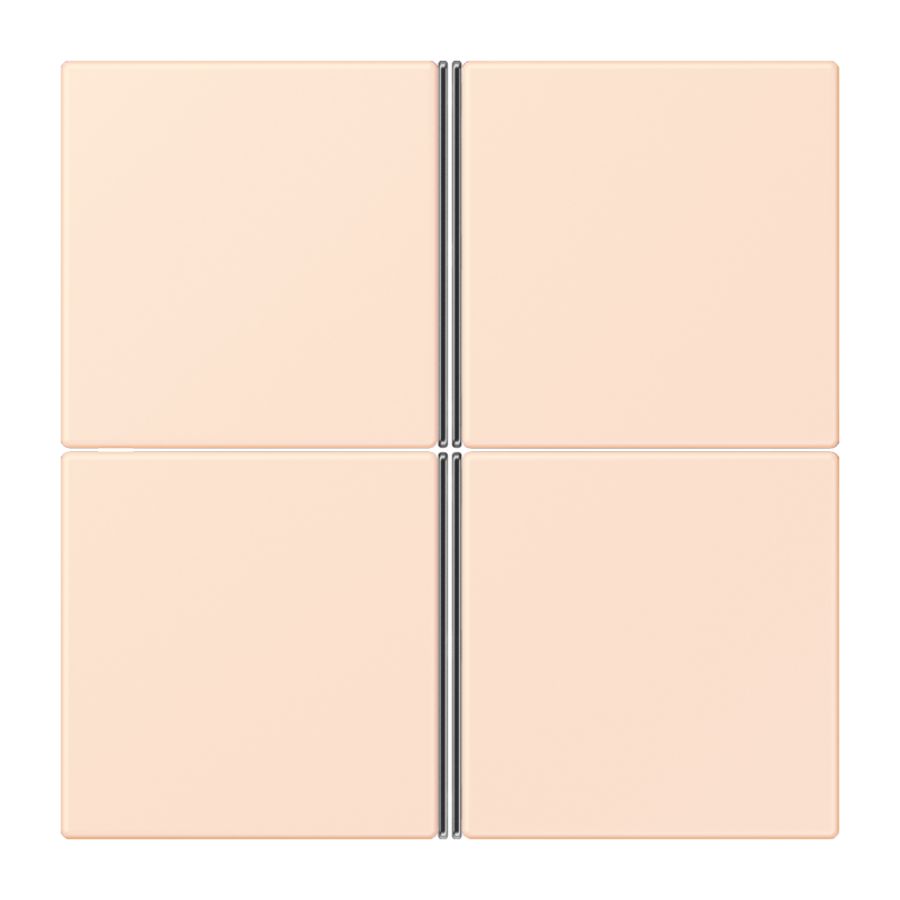 Tastafdekking F40 4-voudig compleet LC32082 KNX
