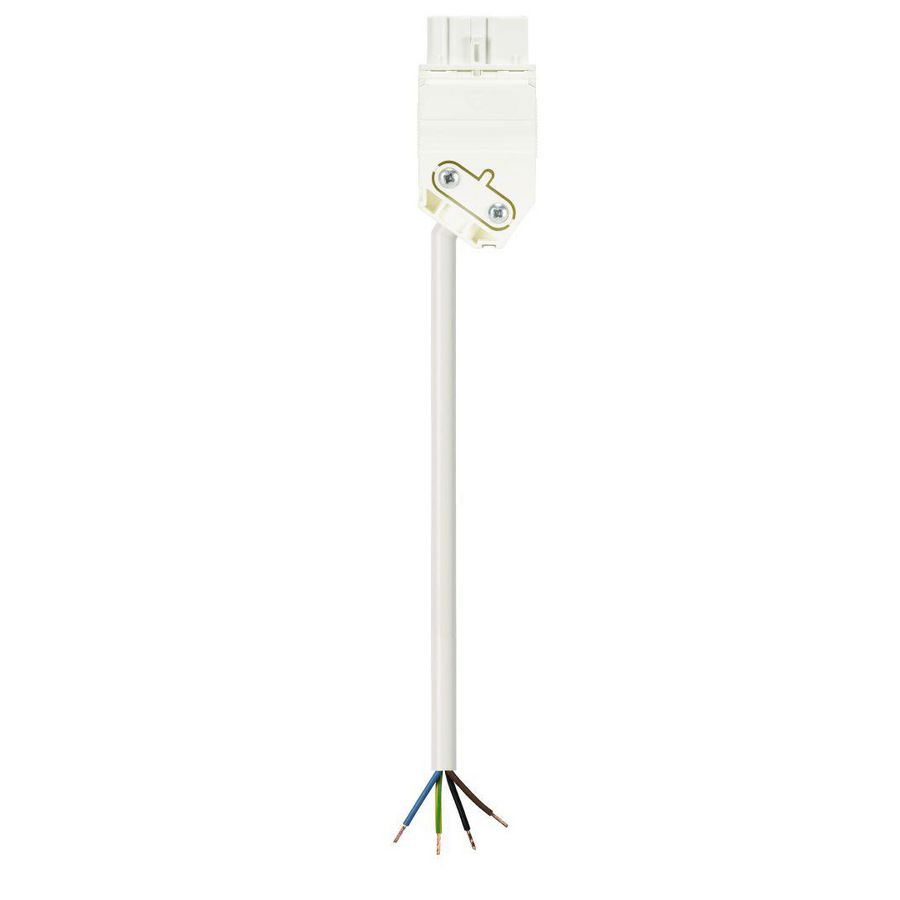 Aansluitsnoer GST15I4 female 1,5mm² 100cm PVC ECA wit VVE=50