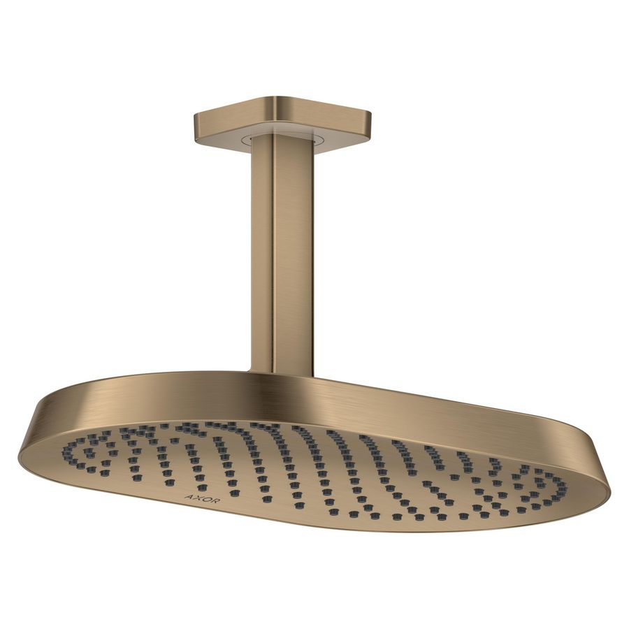 Hoofddouche AXOR ShowerSphere 370/220 1 straalsoort Brushed Bronze