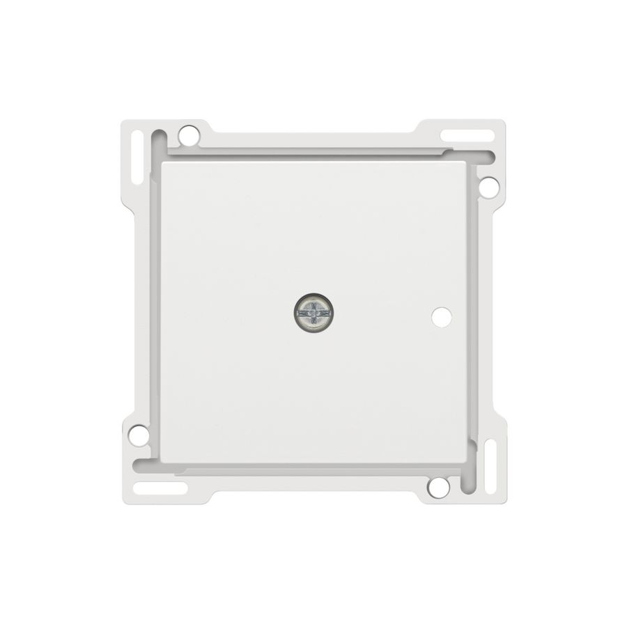 Afwerkingsset 1-kanaals inbouw RF met enkelpolig white c.