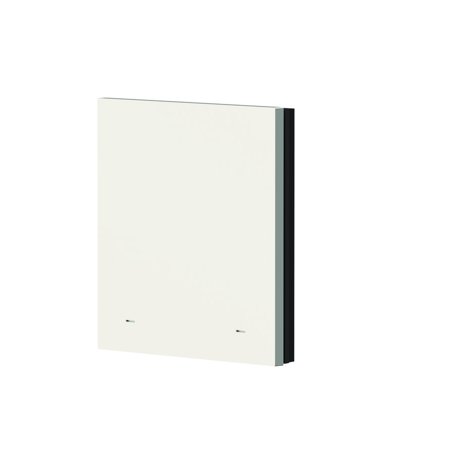 iON Toetsafdekking 1-v, Kunststof, (white) - Wit