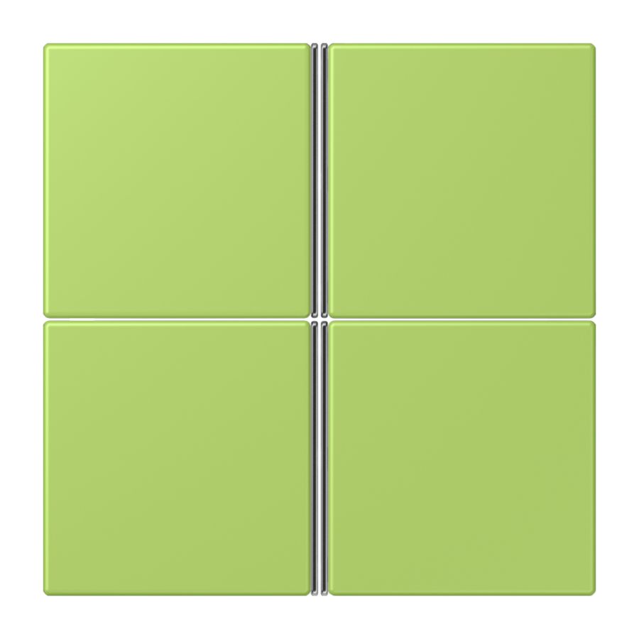 Tastafdekking F40 4-voudig compleet LC32052 KNX