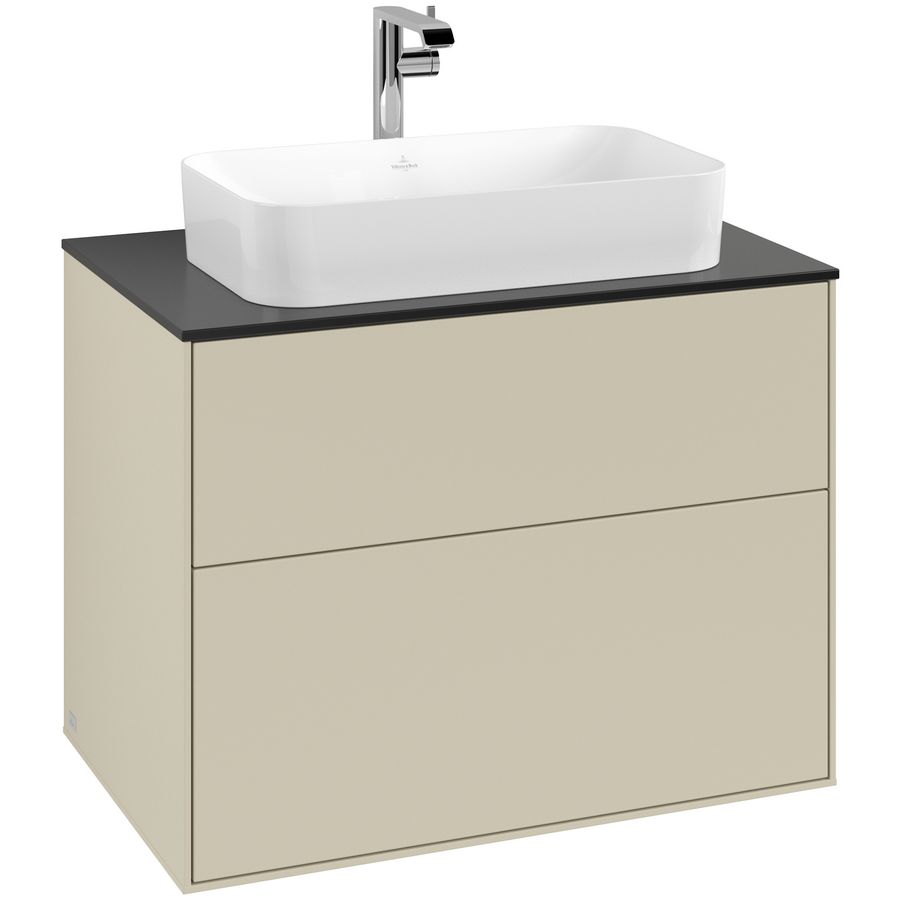 Wastafelonderkast Finion 800x603x501mm S.Grey Matt Lacquer F22200HJ