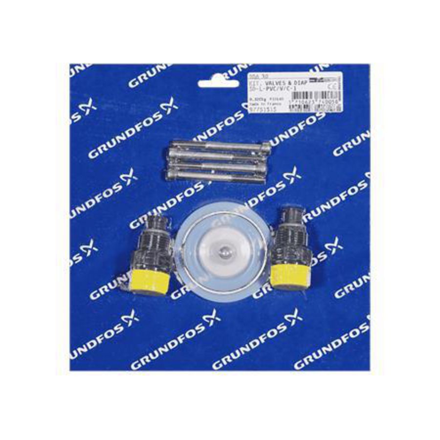 Reserve deel Kit, ventiel/membraan SD-L-PVC/V/C-1