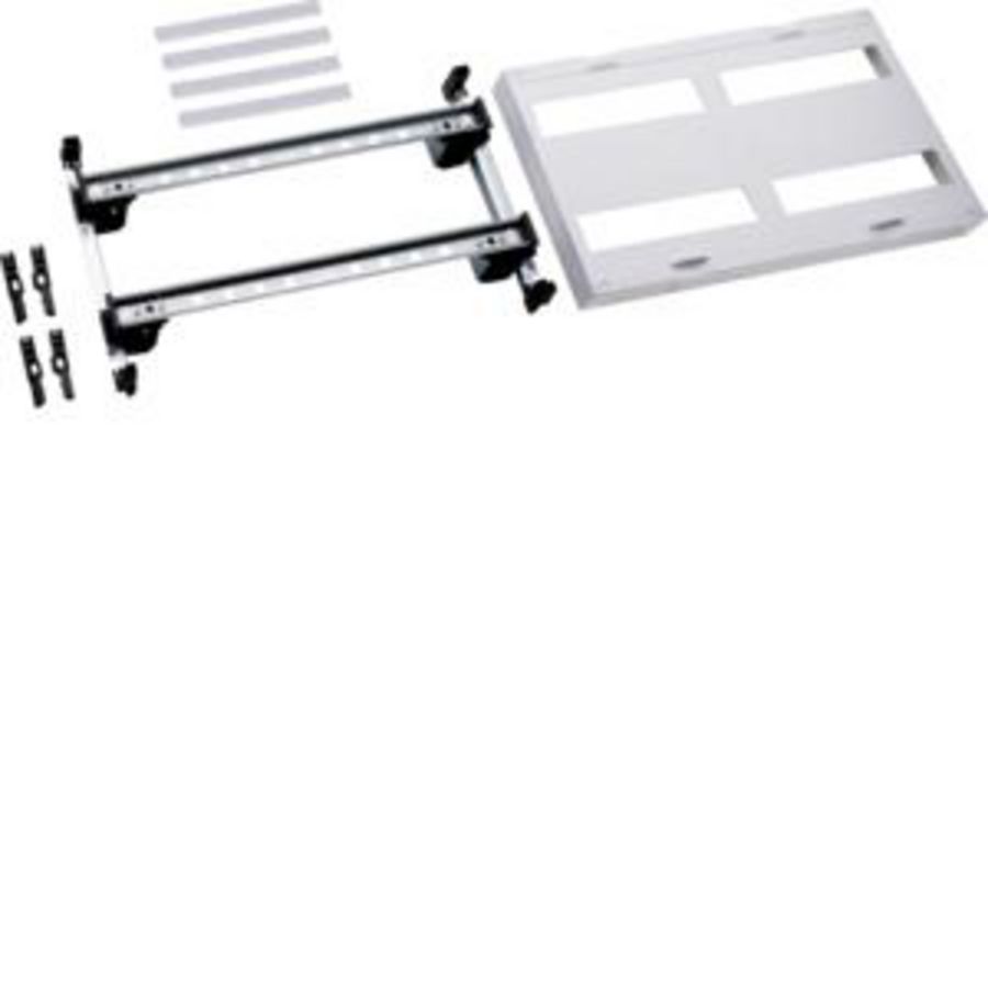 Sleufunit 4x12 modulen leeg 300x500mm