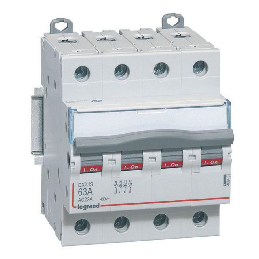 Lastscheider DX3-IS 4-polig 63A