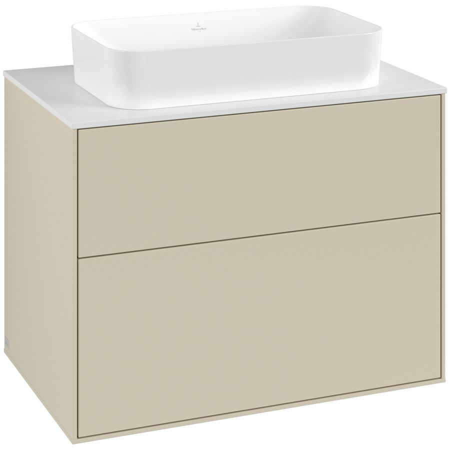 Wastafelonderkast Finion 800x603x501mm S.Grey Matt Lacquer F63100HJ