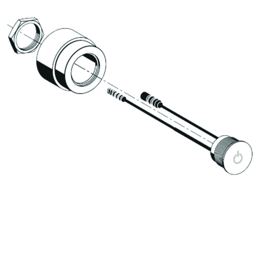CVD-Touch-Elektronicavoor opbouw douchepaneel