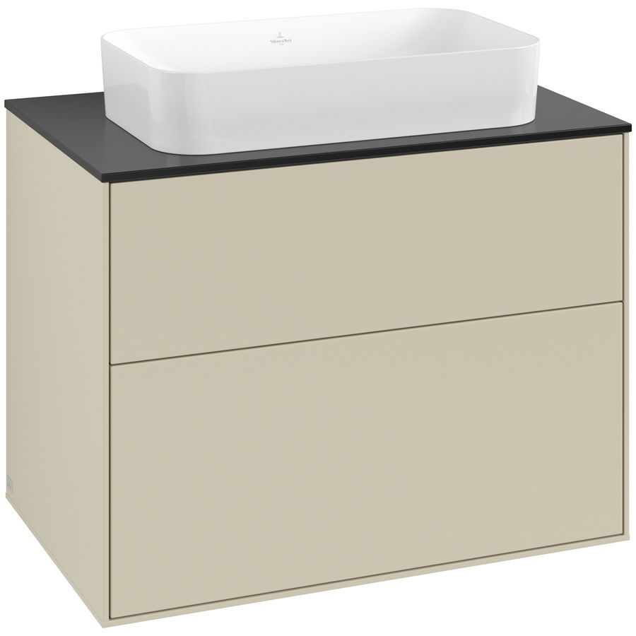 Wastafelonderkast Finion 800x603x501mm S.Grey Matt Lacquer F63200HJ