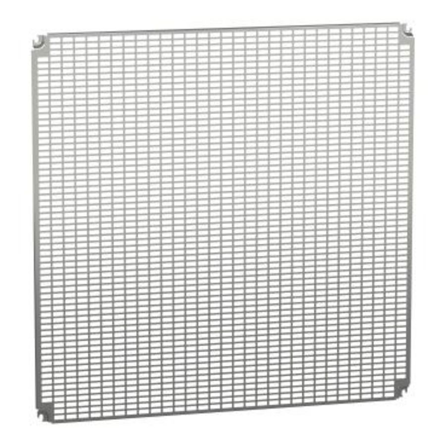 Monobloc geperforeerde platen 1000x1000mm univ perforati