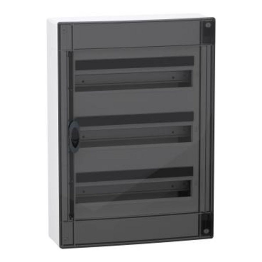 Modulaire verdeler PrismaSeT XS surface 3x18 mod 1 aardingsb