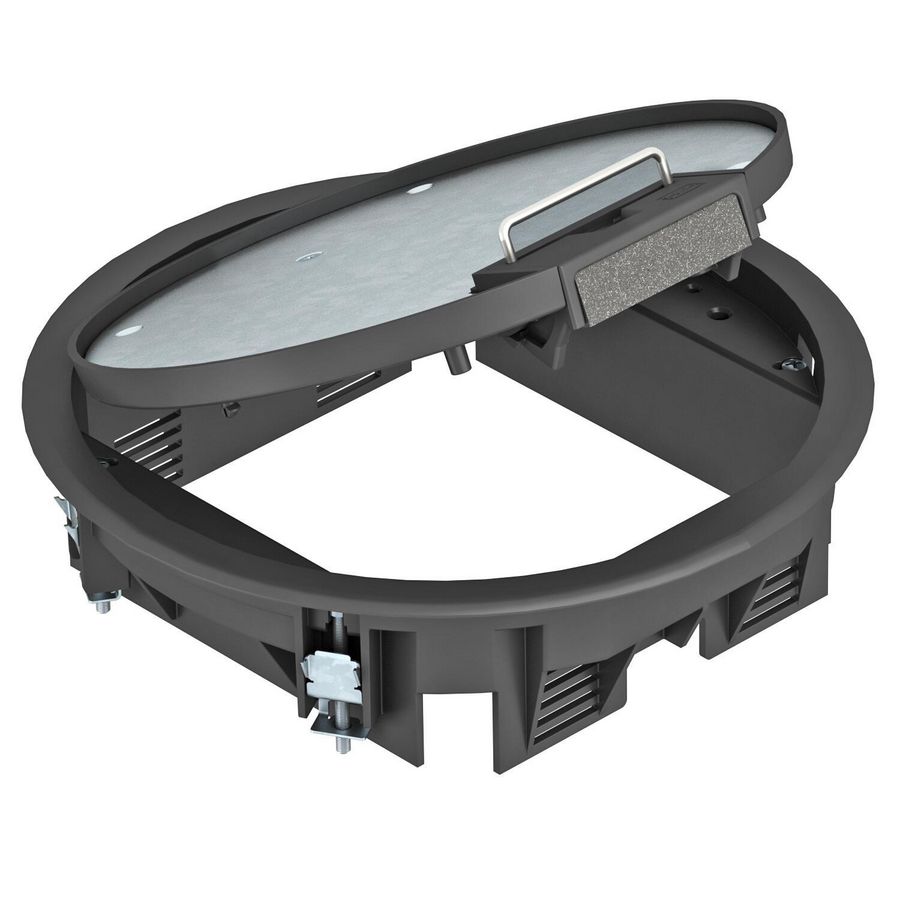 Inbouweenheid voor universele montage Ø234x61 zwart