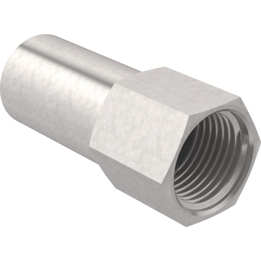 Insteekverloopsok MAPRESS THERM RVS 22mm spie x 1/2"bi.dr.