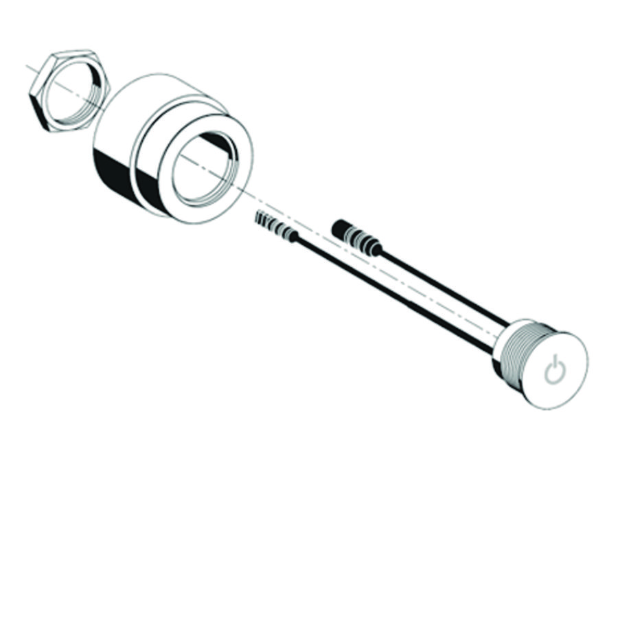 Inbouwdouche CVD-Touch-Elektronicavoor LINUS/BASIC 15920699