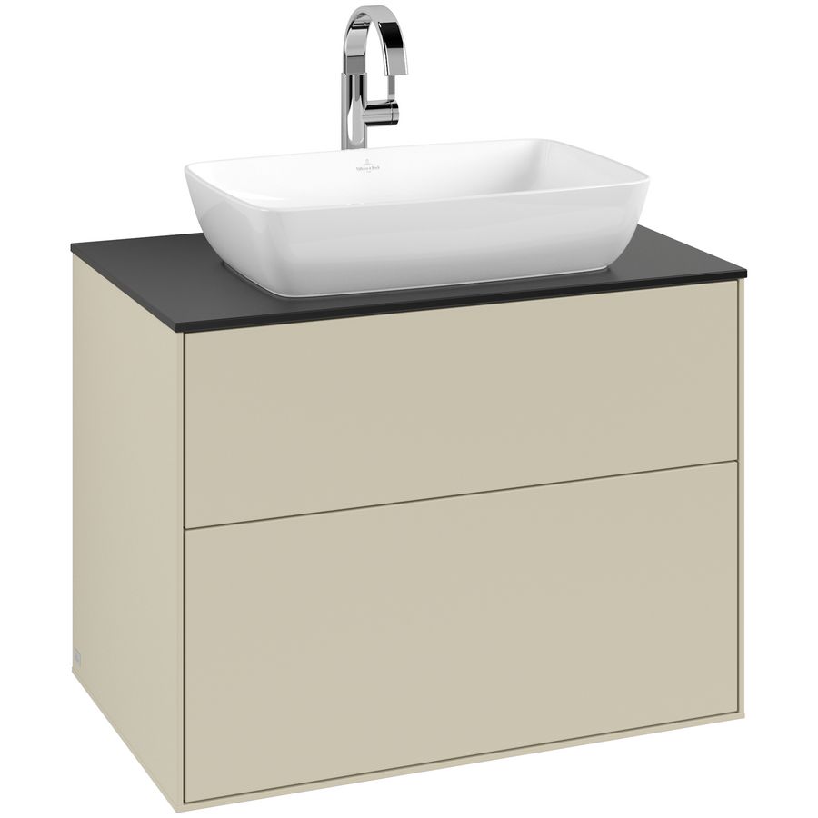 Wastafelonderkast Finion 800x603x501mm S.Grey Matt Lacquer F75200HJ