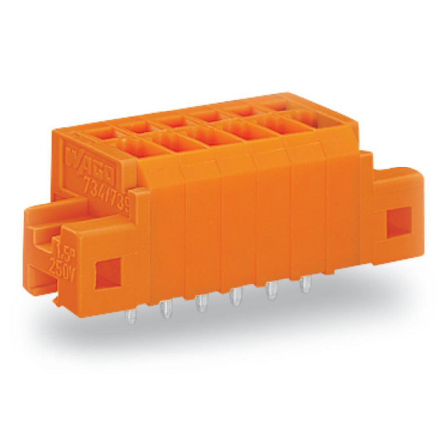 Printklem 1,5mm² raster 3,81mm oranje 739-332/001-000 VVE=50