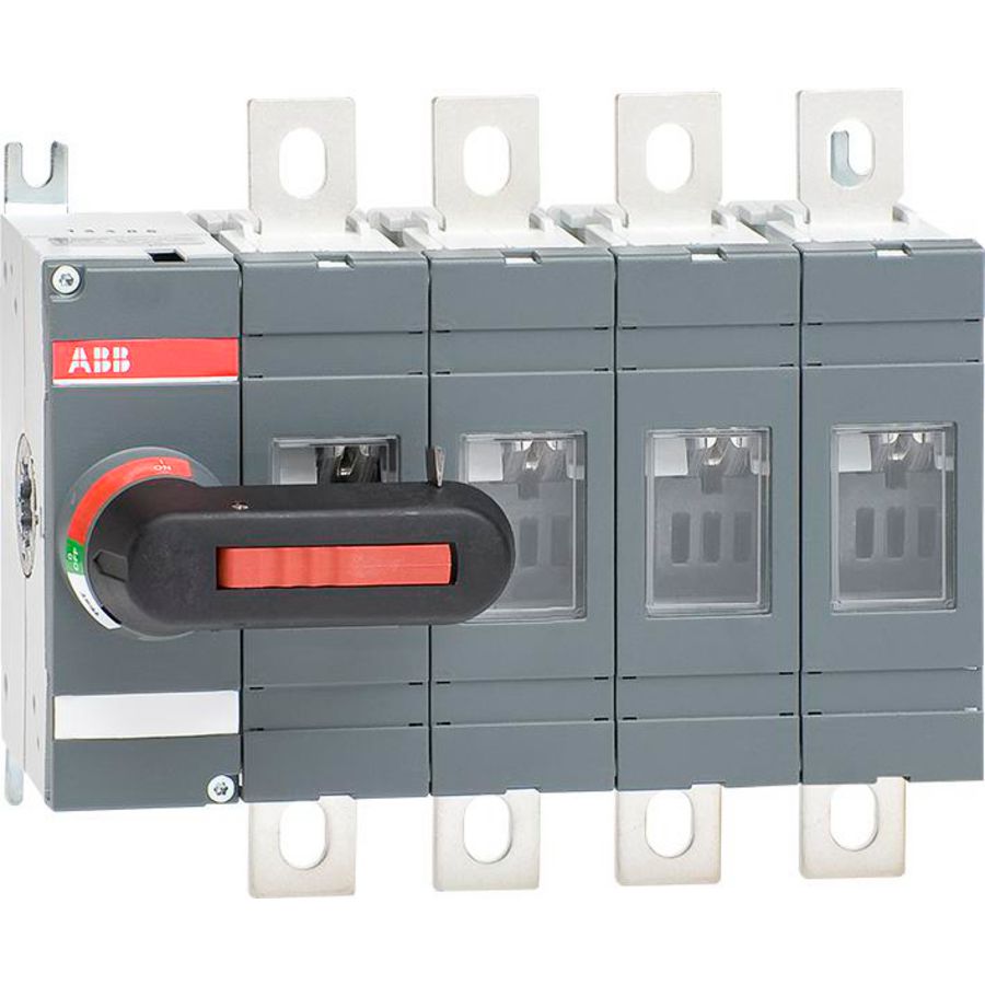 Lastscheider 250A 4P knop direkt op s