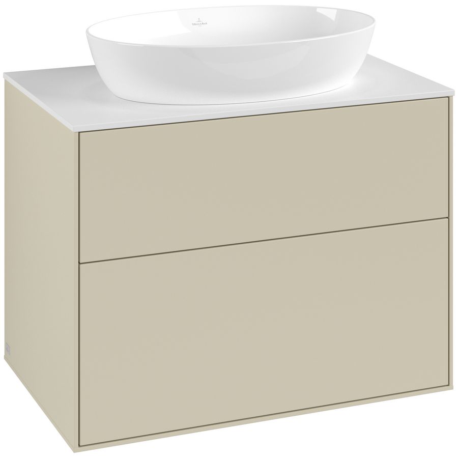 Wastafelonderkast Finion 800x603x501mm S.Grey Matt Lacquer F99100HJ