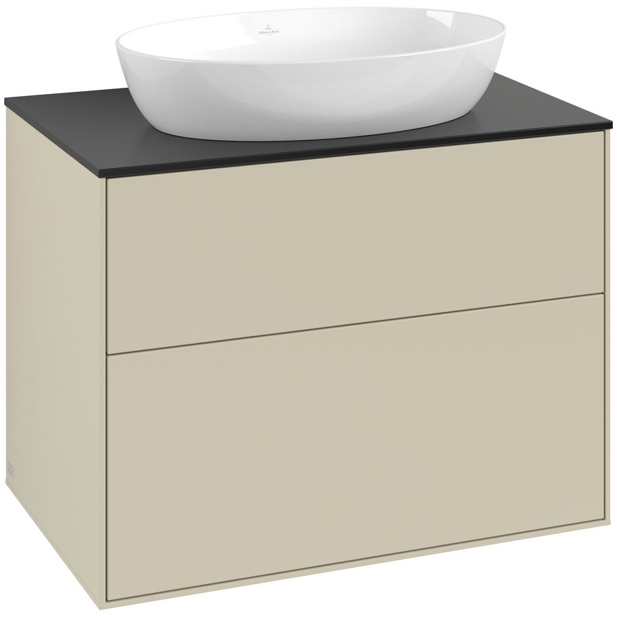 Wastafelonderkast Finion 800x603x501mm S.Grey Matt Lacquer F99200HJ