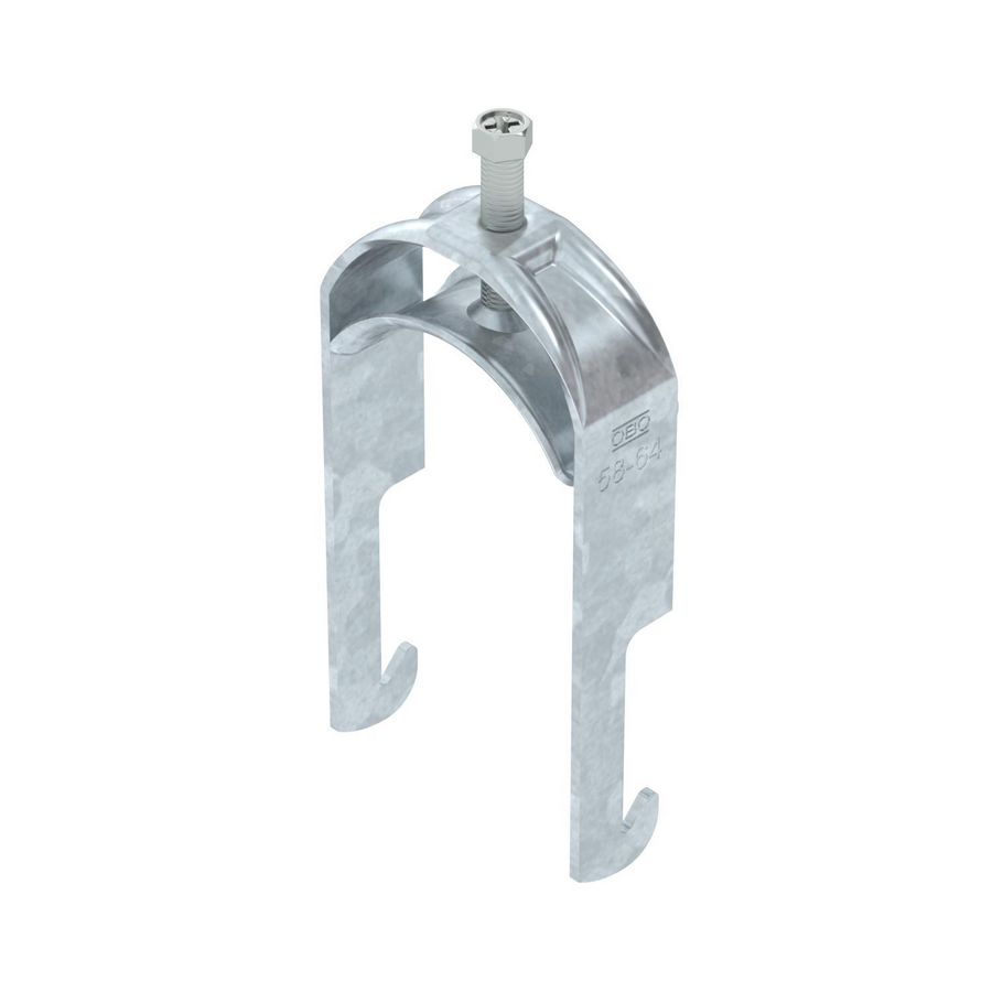 Beugelklem 2056 58-64mm staal thermisch verzinkt VVE=50