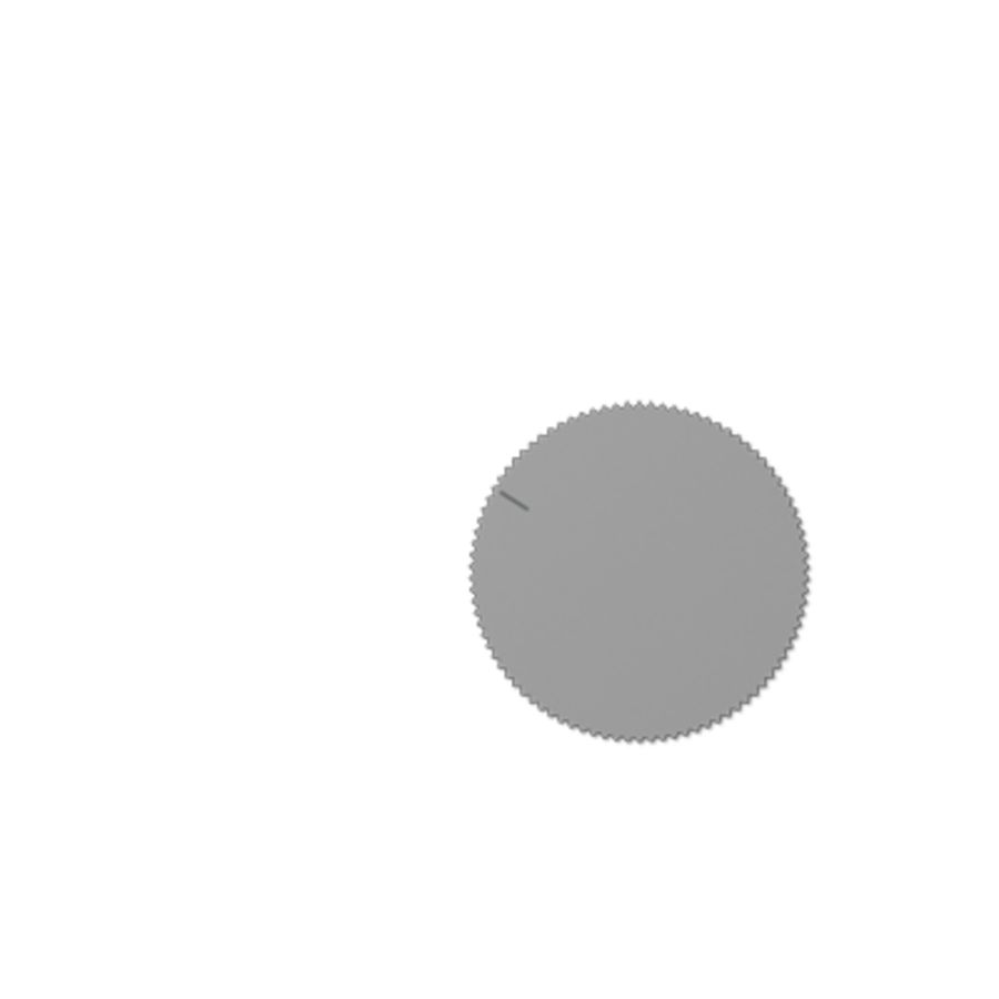 Draaiknop grijs voor therm.afdek. VVE=10