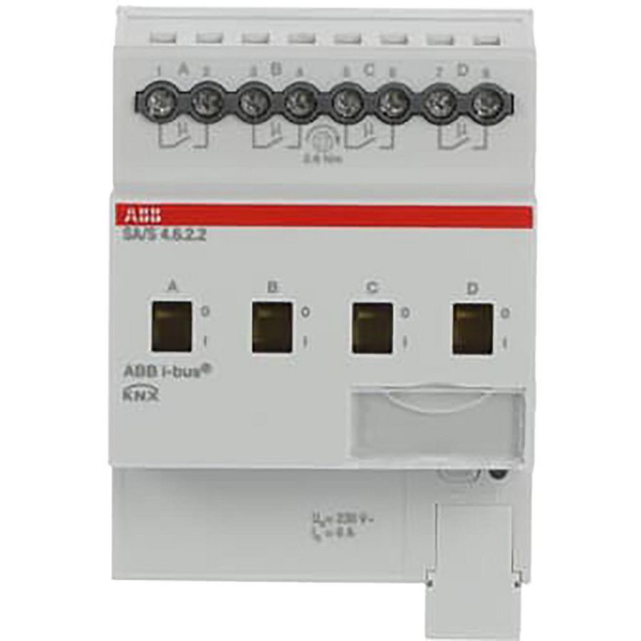 Schakelaktor standaard KNX 4-voudig 6A 230V AC (SA/S4.6.2.2)