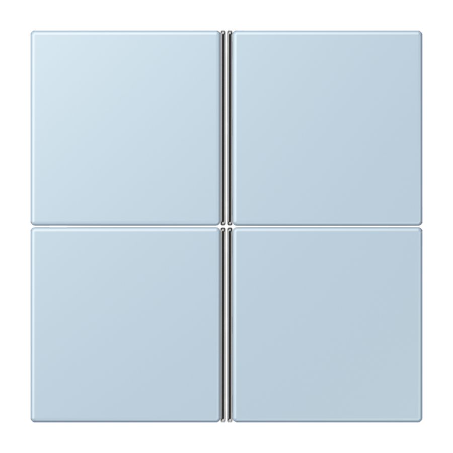 Tastafdekking F40 4-voudig compleet LC32022 KNX