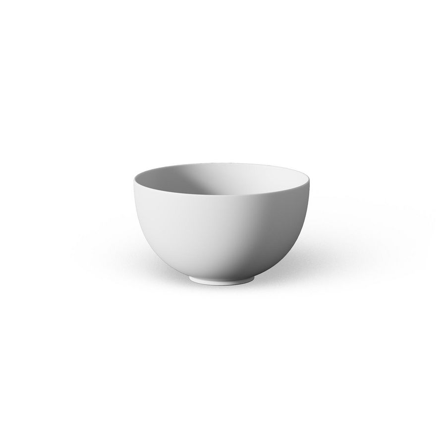 Opzetwaskom CERAMIC SMALL Ø230mm mat wit