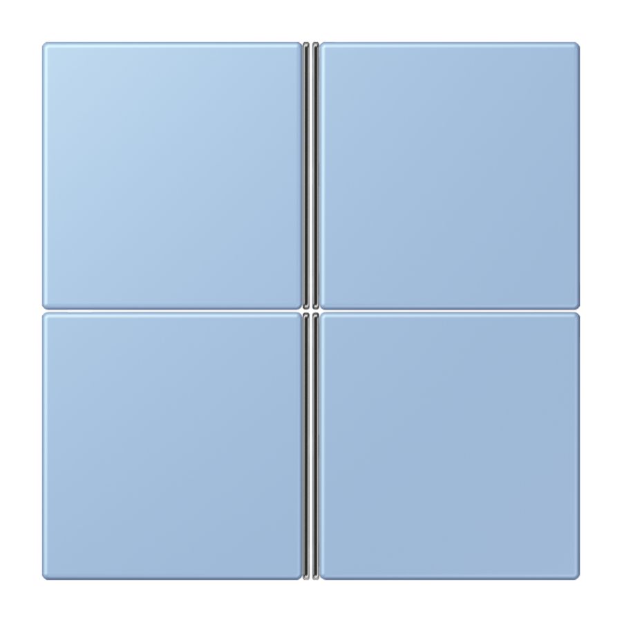 Tastafdekking F40 4-voudig compleet LC32021 KNX