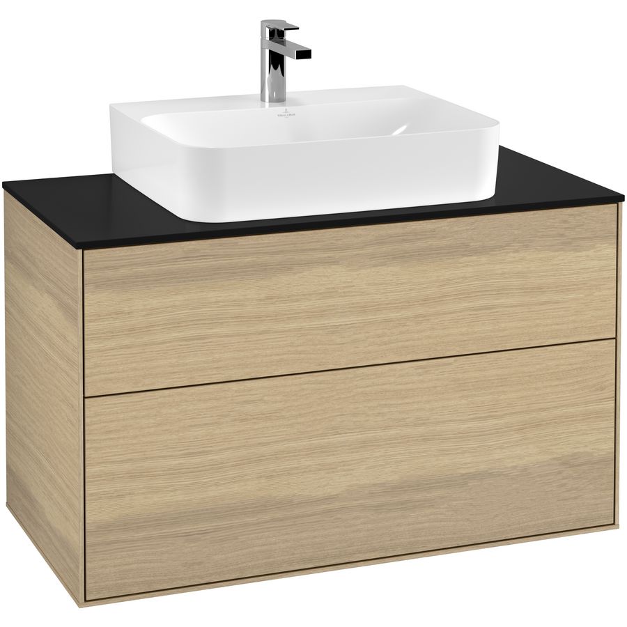 Wastafelonderkast Finion 1000x603x501mm Oak Veneer G10200PC