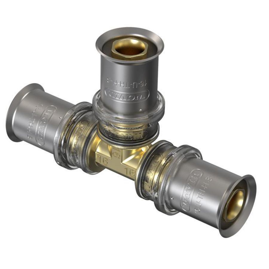 T-koppeling pers TIGRIS M5 25x25x25mm