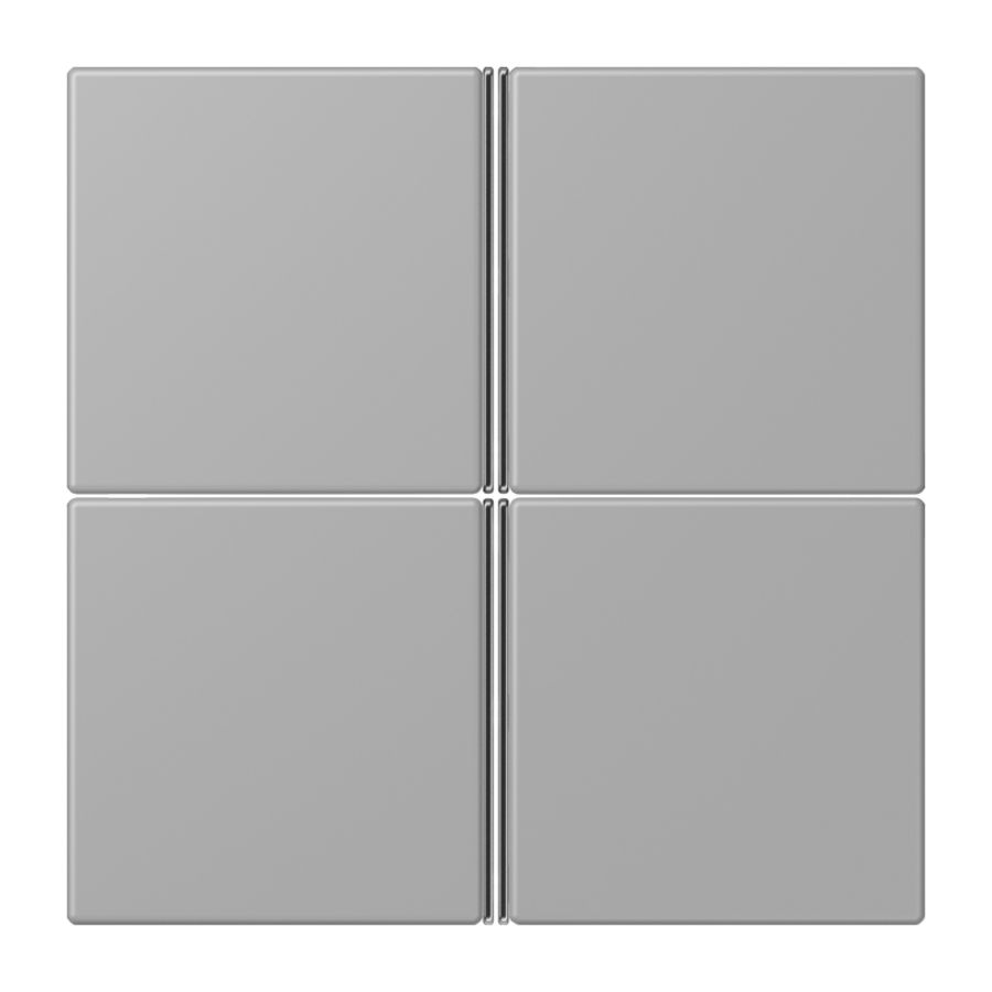 Tastafdekking F40 4-voudig compleet LC32012 KNX