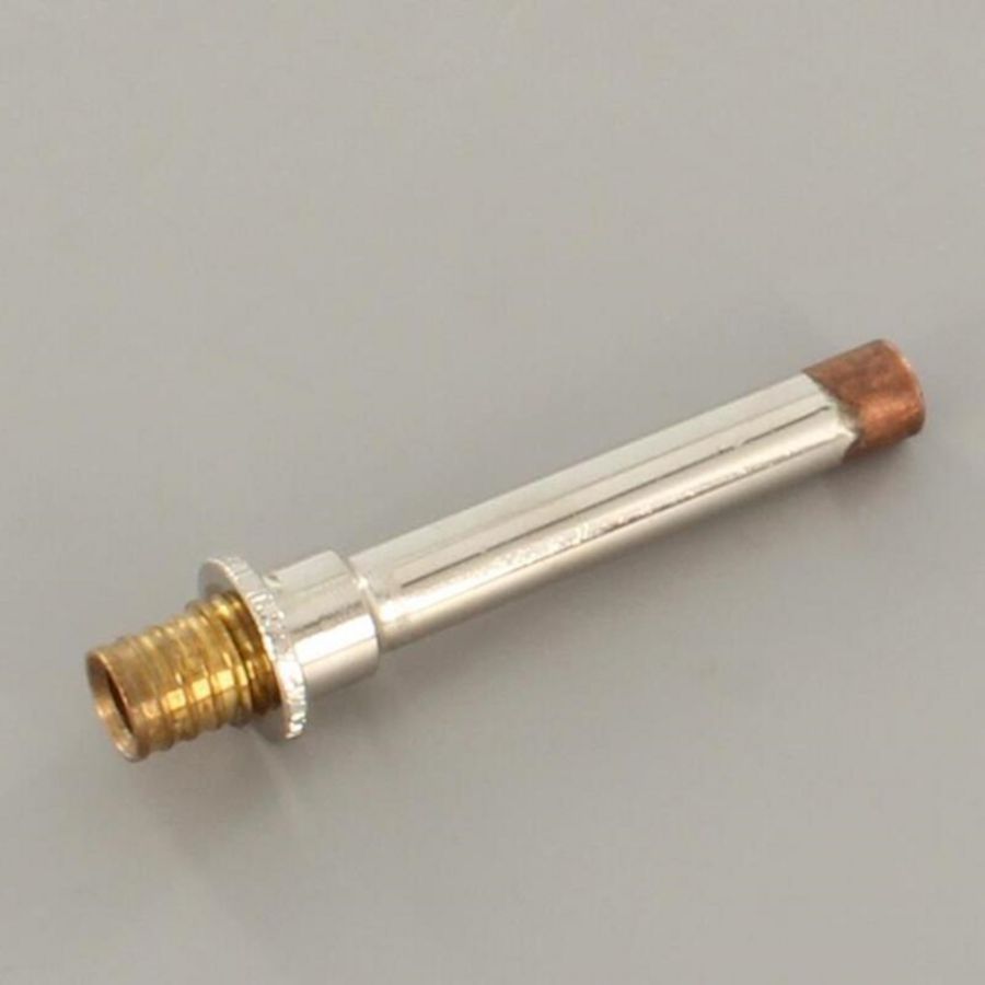 Overgangskoppeling RAUTITAN LX  16xspie koper 12mm/100mm vernikkeld