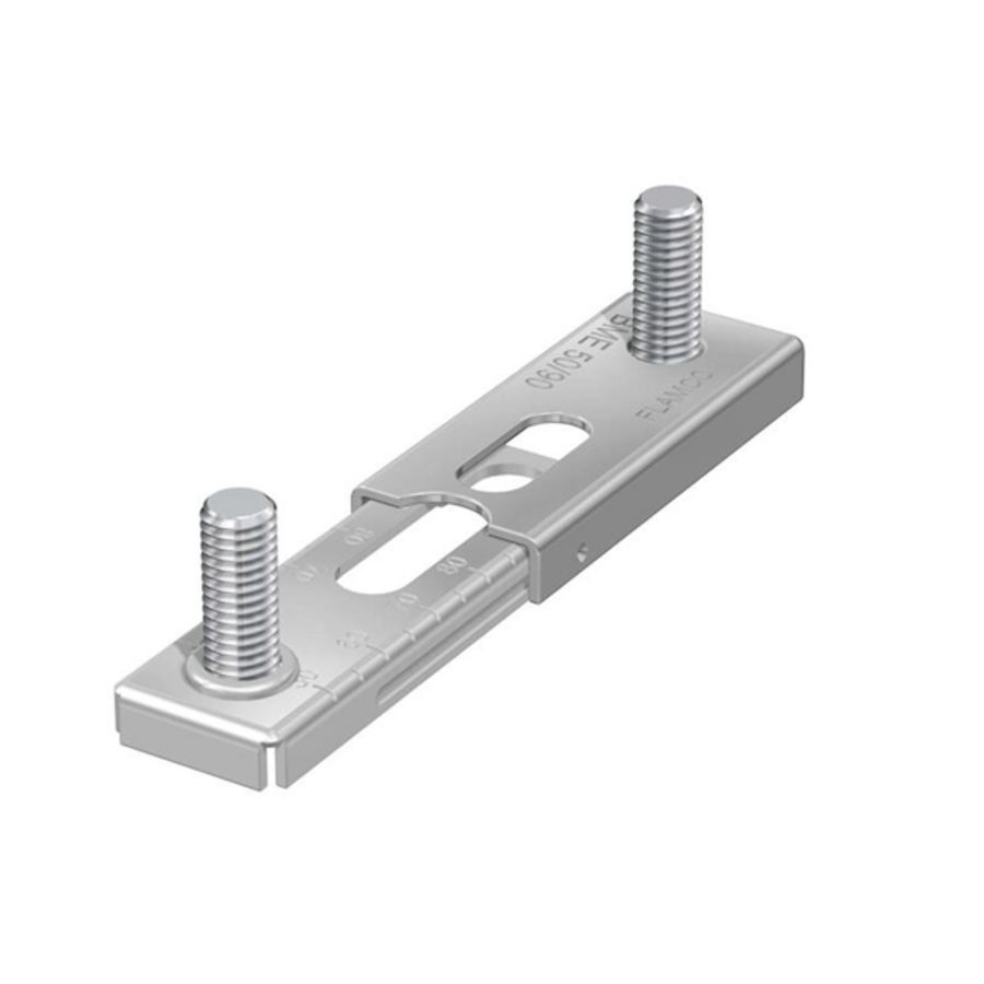 Montagestrip dubbel BME M8x50/90mm VVE=10