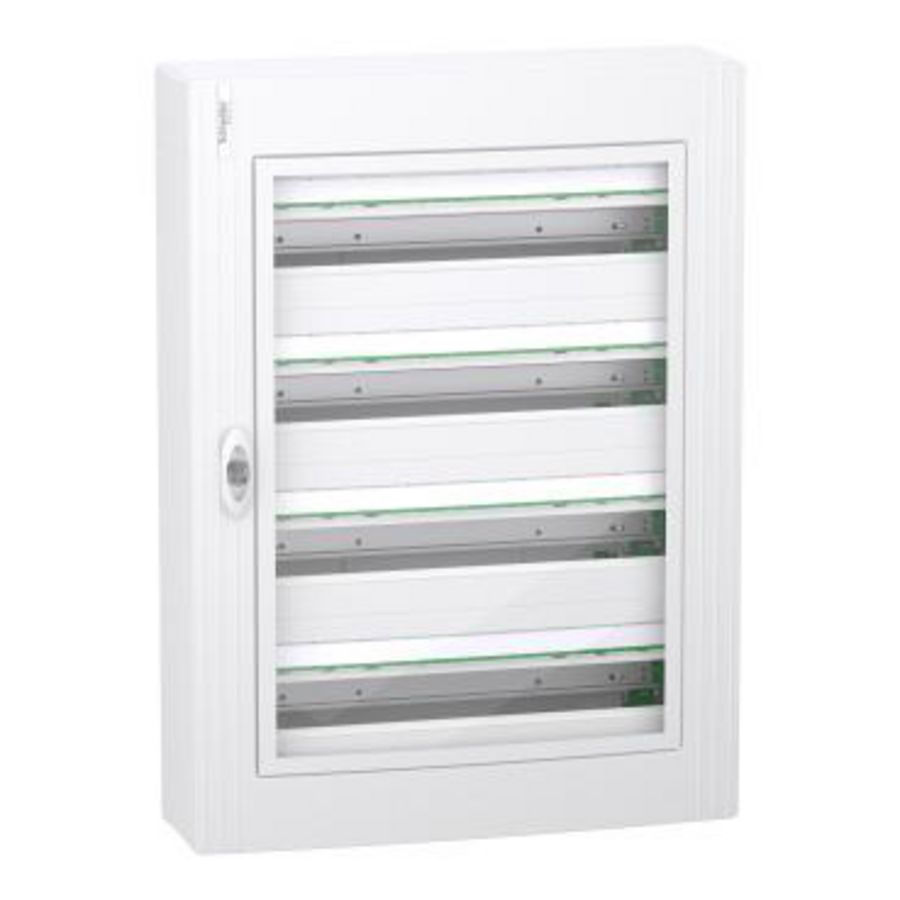 Modulaire verdeler PrismaSeT XS surface 4x24 mod 1 aardingsb