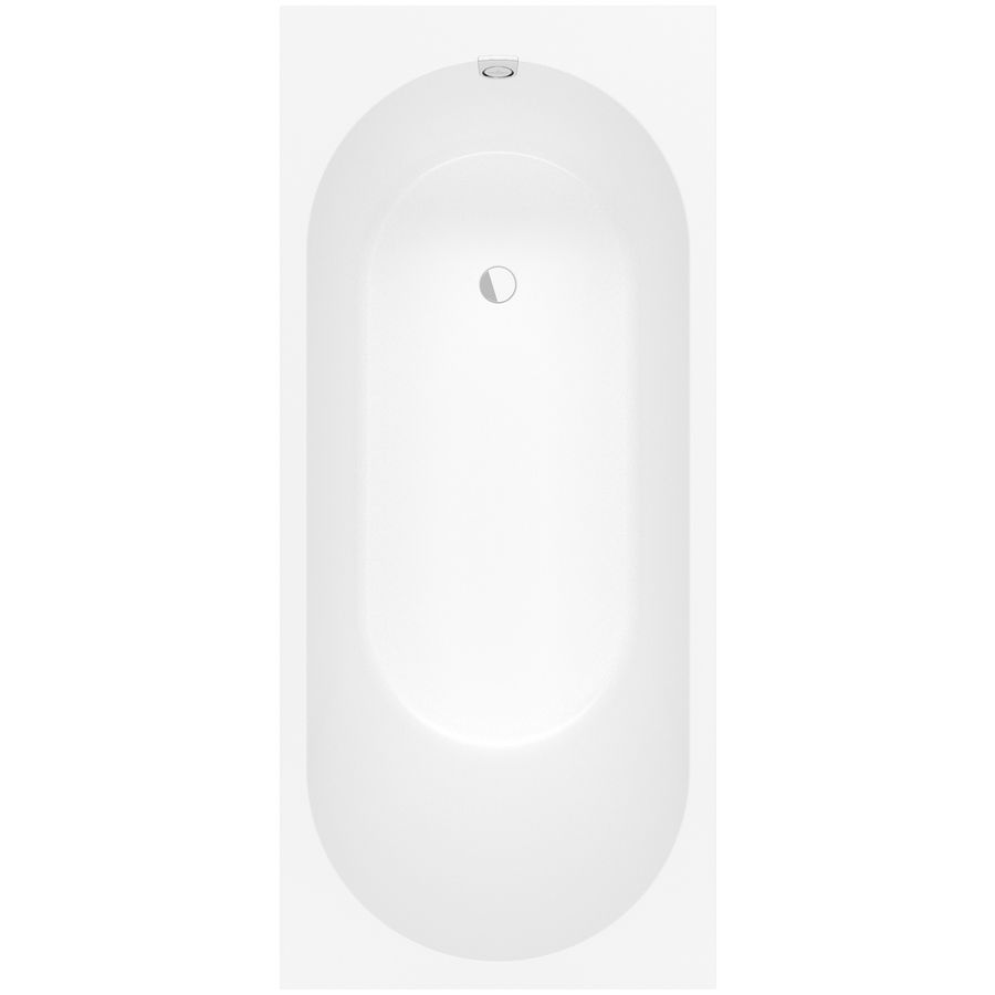 Rechthoekig bad Oberon 2.0 180x80cm Stone White