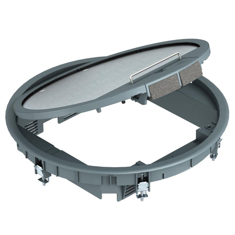 Inbouweenheid voor universele montage Ø324x62 grijs