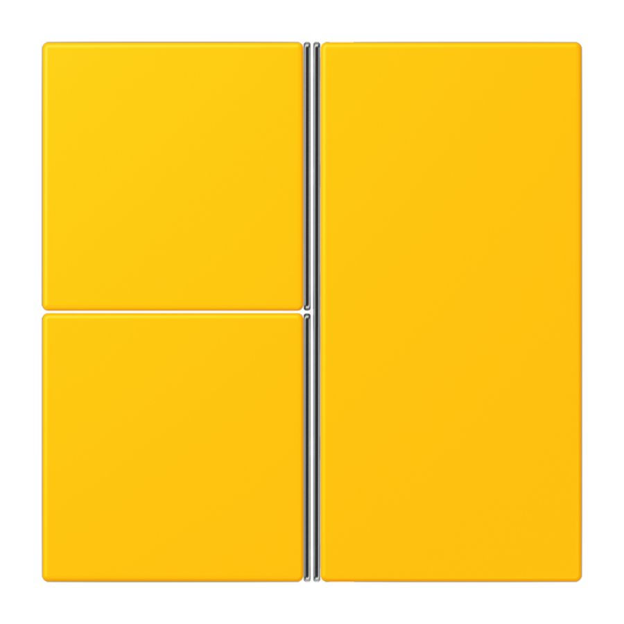 Tastafdekking F40 3-voudig compleet LC4320W KNX