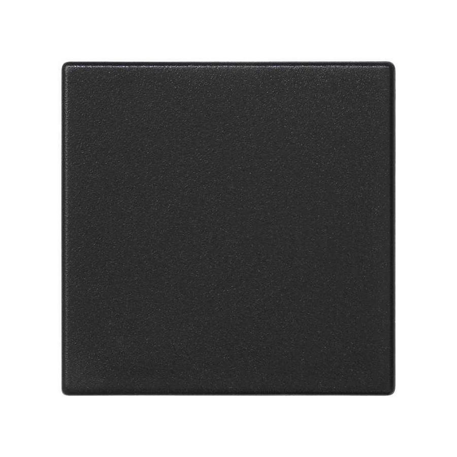 Blindplaat zwart 45x45mm