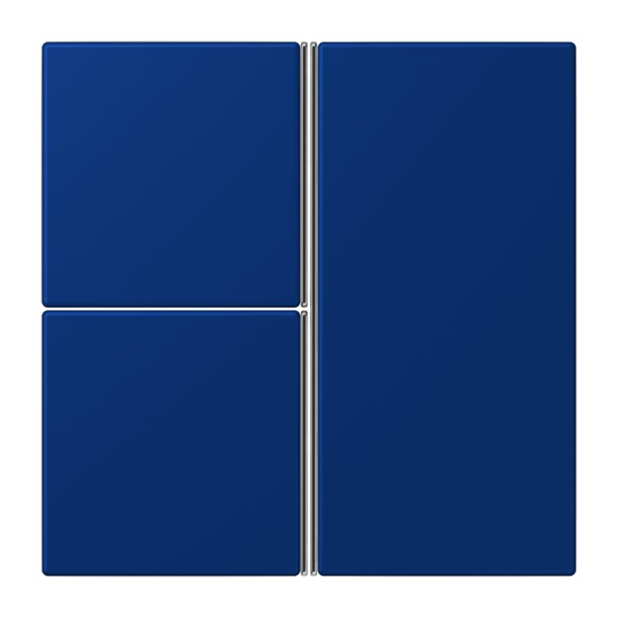 Tastafdekking F40 3-voudig compleet LC4320T KNX