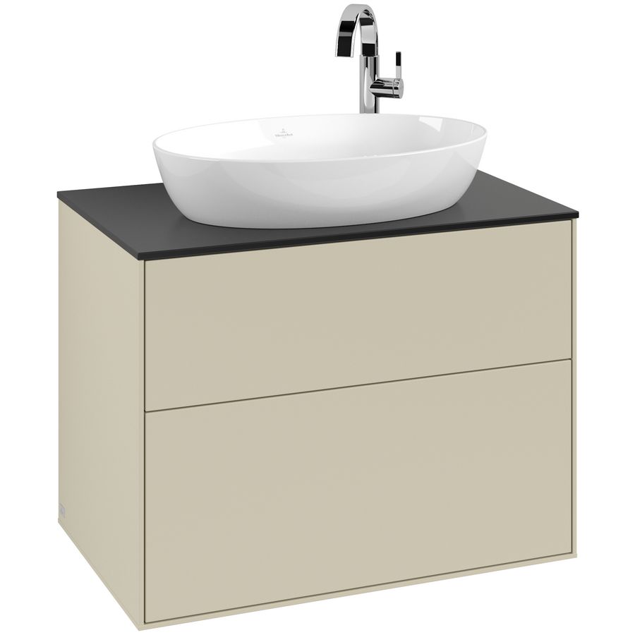 Wastafelonderkast Finion 800x603x501mm S.Grey Matt Lacquer G87200HJ