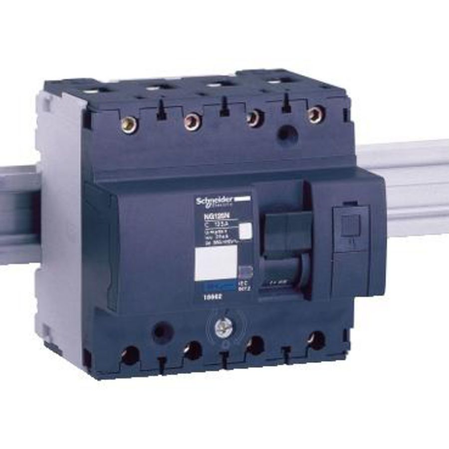 Installatieautomaat 4-polig 100A B-karakteristiek Acti9 NG125