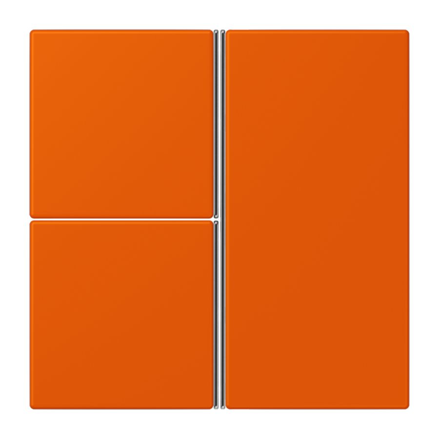 Tastafdekking F40 3-voudig compleet LC4320S KNX