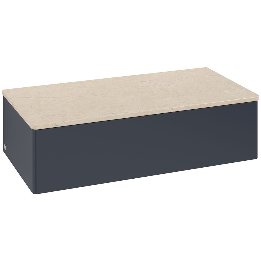 Sideboard Antao 1000x268x500mm Mid.Blue Matt Lacquer L40003HG
