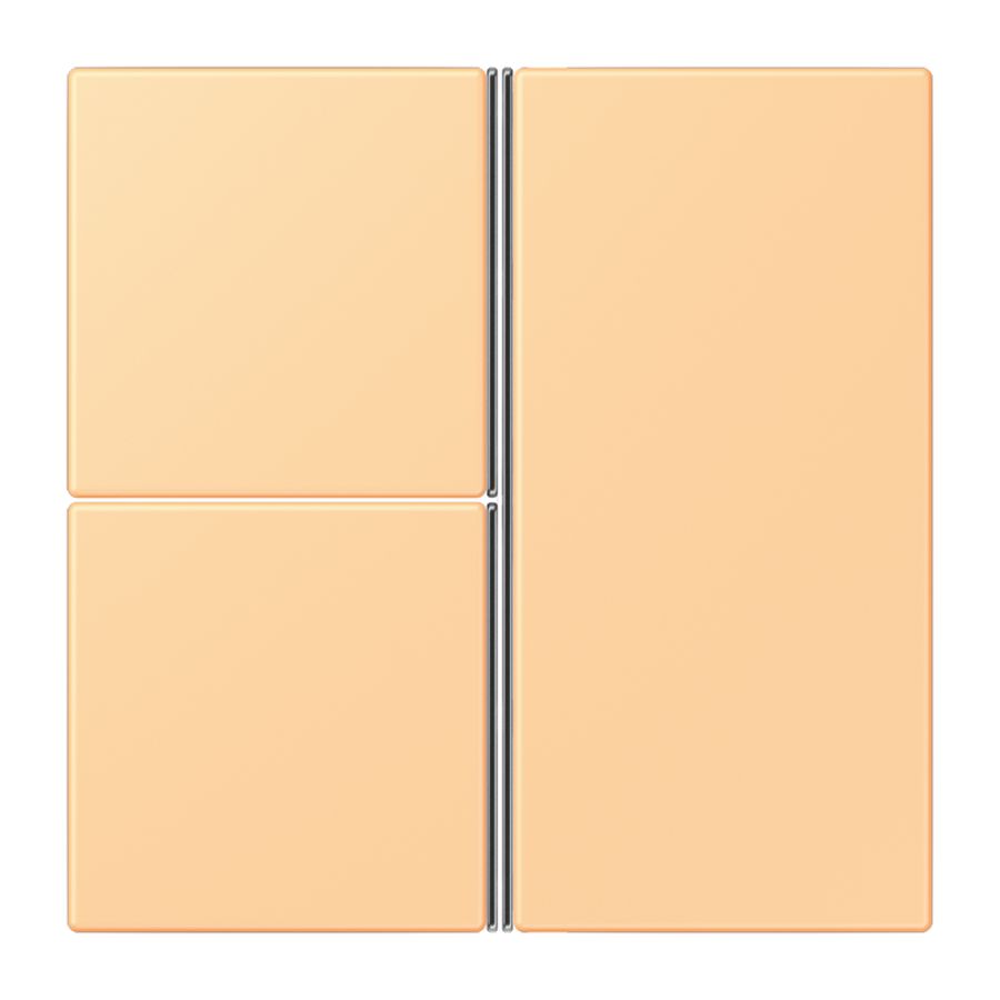 Tastafdekking F40 3-voudig compleet LC4320P KNX